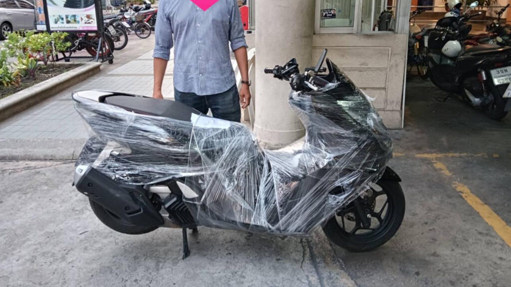 ส่งมอเตอร์ไซค์ ไปต่างจังหวัด